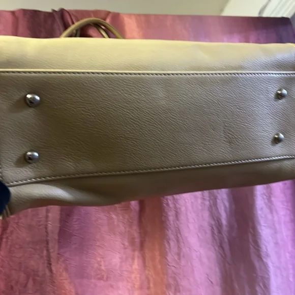 Tod's Leather Top Handle Satchel Handbag Purse